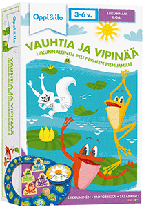 Vauhdikas liikunnallinen lautapeli